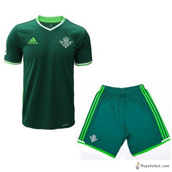 Camiseta Real Betis Replica Segunda Ropa Niños 2016/17 Verde